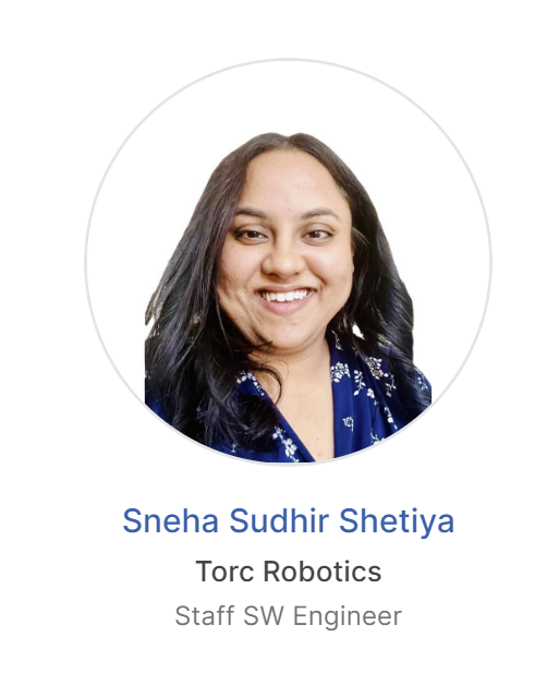 Sneha Sudhir Shetiya of Torc Robotics