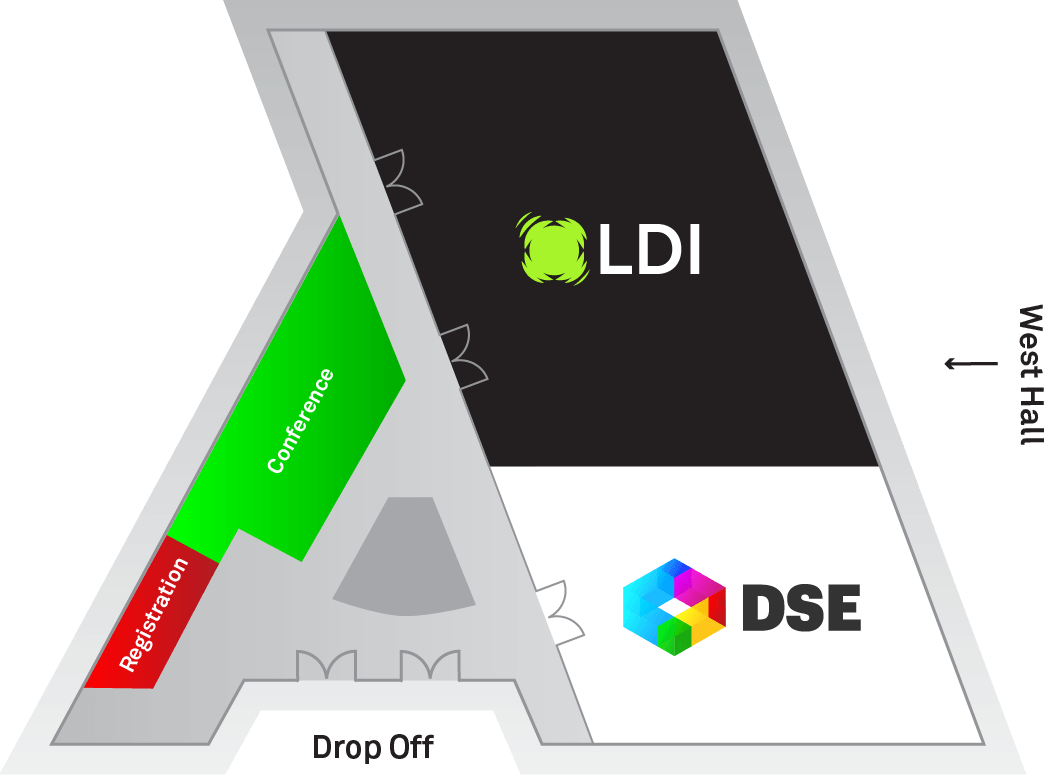DSE and LDI will be co-located this year. 